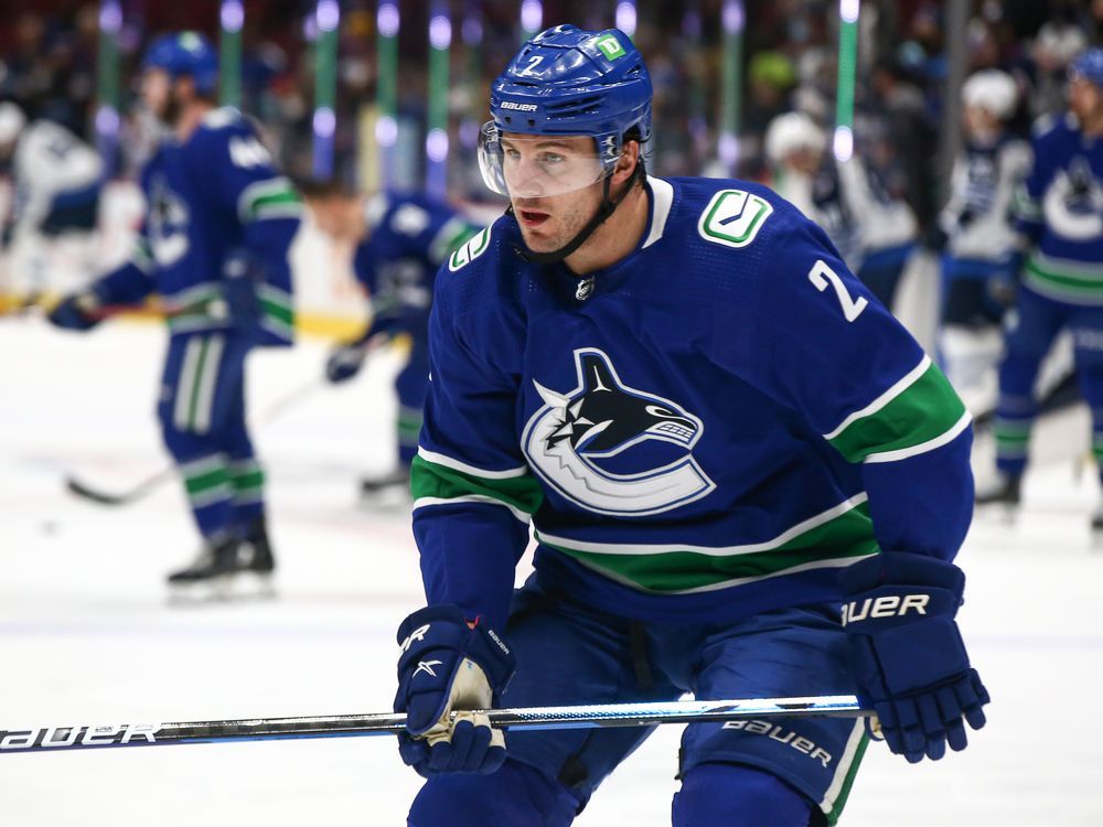 Canucks: Luke Schenn Buoyed By Quick Return From COVID-19 Protocol List ...