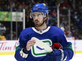 Conor Garland, third on the Canucks in scoring with seven goals and 18 points in 24 games, credits his improved skating with getting him to, and staying in, the NHL.