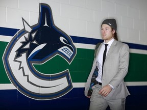 Vancouver Canucks Brock Boeser.