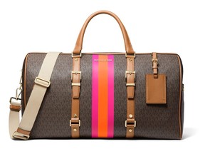 Michael Michael Kors Bedford Travel Extra-Large Logo Stripe Weekender Bag, $498.