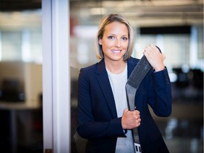 'She's just good, competent and hard-working,' former Canucks winger Antoine Roussel says of the club's new assistant general manager Émilie Castonguay (above), Roussel's former agent.