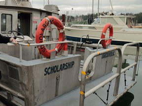 Students and crew aboard a marine school bus have been safely rescued after an engine fire on the vessel used to ferry children to school in B.C.’s southern Gulf Islands.