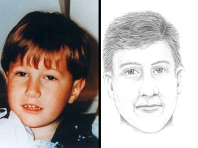 Michael Dunahee, 4, disappeared from a Victoria playground on March 24, 1991. Victoria police released an age-enhanced sketch on the 30th anniversary of his disappearance.