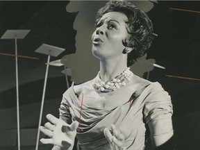 1963 photo of singer Eleanor Collins