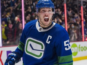 Bo Horvat has had a lot to cheer about with a personal push of seven points in the 8-0-1 run under new coach Bruce Boudreau.