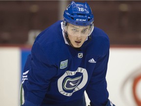 Former Canucks winger Jake Virtanen has been charged with sexual assault in connection with an allegation in September 2017, according to Vancouver police.