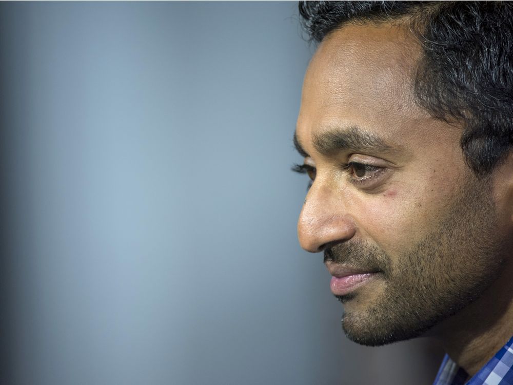 Chamath Palihapitiya, founder and managing partner for Social+Capital Partnership, listens during a Bloomberg West Television interview in San Francisco, California, U.S., on Thursday, Oct. 8, 2015.