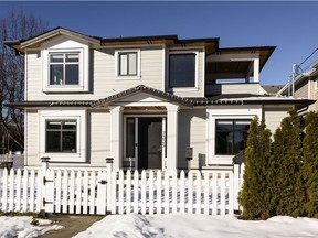 This four-bedroom half duplex in Burnaby was listed for $1,475,000 and sold for $1,761,000.