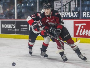 Zack Ostapchuk, who took over the Giants captaincy after last season’s WHL trade deadline, saw his game flourish down the stretch and into the playoffs, finishing with a team-high 26 goals, to go with 17 assists, in 60 regular season games.