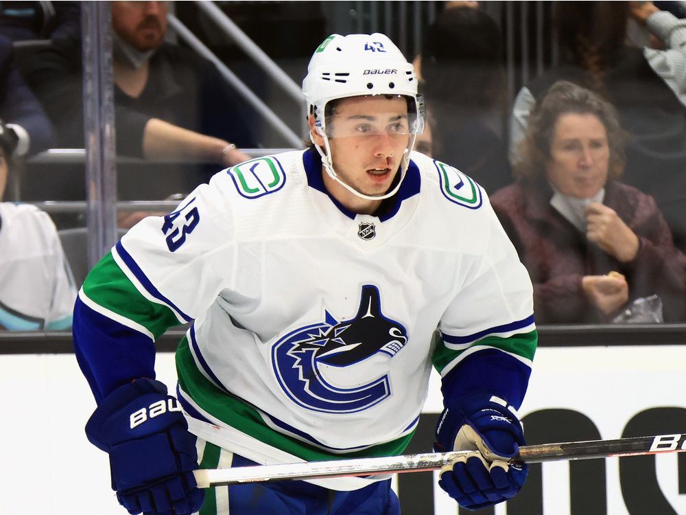 Canucks star Quinn Hughes’ bug likely bumps him from Arizona game