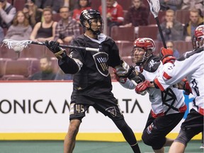 Vancouver's Keegan Bal had eight goals and four assists Friday but the Warriors still lost 17-16 in overtime to the host Colorado Mammoth.