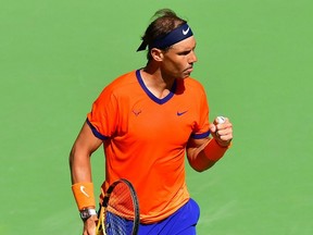 Rafael Nadal said he would be out of action for between four and six weeks with a stress fracture in one of his ribs.