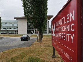 A seemingly threatening phone call that prompted a lockdown at Kwantlen University's Surrey campus Thursday was found not to be dangerous after all.