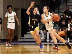 Langley Christian Lightning got 31 points and eight rebounds from Grade 10 guard Colette VanderHoven and downed the No. 2 Mulgrave Titans of West Vancouver by a 70-60 count to claim the Double A provincial title.