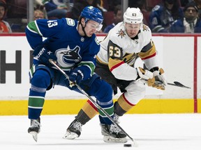 Elusiveness and puck-handling excellence allowed Quinn Hughes to reach Canucks records.