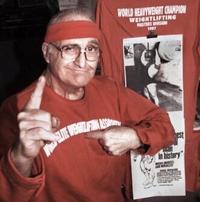 Weightlifter Doug Hepburn was a paragon of fitness into his 70s. Photo: Ian Lindsay