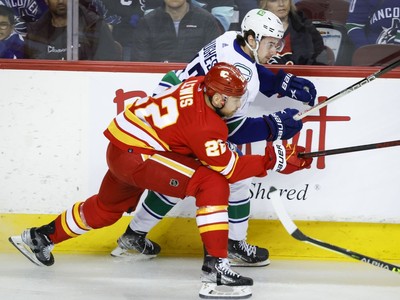 Canucks outlast Flames in shootout, dimming Calgary's playoff