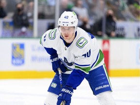 Vancouver Canucks center Elias Pettersson.