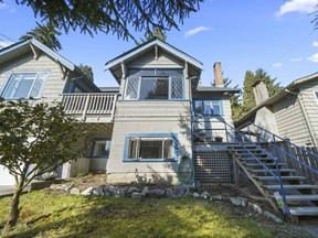 This house, located at 1120 Doran Road, in North Vancouver, was listed for $1,785,000 and sold eight days later for $2,050,000.