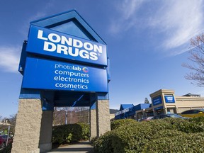 A London Drugs store in North Vancouver.