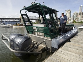 Ashley Keegan of Wild Whales Vancouver on Granville Island in Vancouver on May 16, 2022.