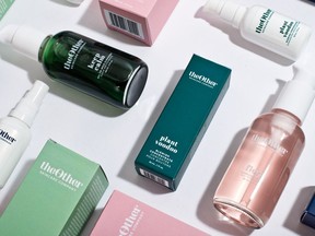 Products from Vancouver-based The Other Skincare Company.