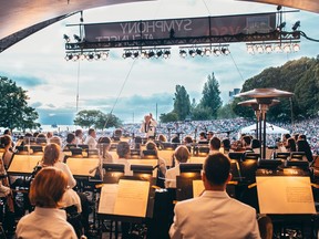 Music al fresco is part of VSO tradition.