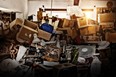 Hoarding behavior is characterized by an inability to say goodbye to possessions.