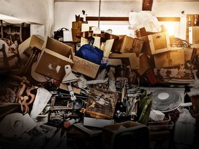 Hoarding behavior is characterized by an inability to say goodbye to possessions.