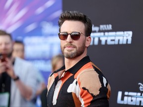 Chris Evans attends the World Premiere of Disney and Pixar's feature film "Lightyear" at El Capitan Theatre in Hollywood, Calif. on June 8, 2022.