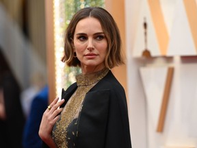 Natalie Portman arrives for the 92nd Oscars at the Dolby Theatre in Hollywood, Calif. on Feb. 9, 2020.