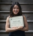 Abby Chow is a Grade 12 student at Gleneagle Secondary School in Coquitlam, BC. She entered the first year of the district's mandarin immersion program in Grade 1, and is now part of its first graduating class. (Photo by Jason Payne/ PNG)