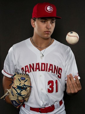 Vancouver Canadians southpaw Ricky Tiedemann, at 19, is the youngest player on the team. The average age for pitchers in the six-team high-A Northwest League is 23..