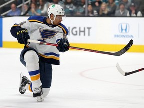 Dakota Joshua learned some tough NHL lessons with the Blues before signing with the Canucks.