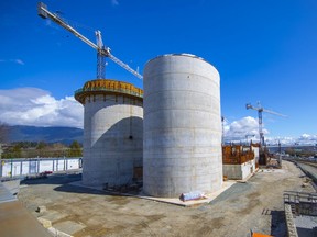 Spanish construction giant Acciona and Metro Vancouver are suing each other over the stalled construction of the new North Shore sewage plant.