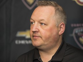 General Manager of the Vancouver Giants Barclay Parneta…….