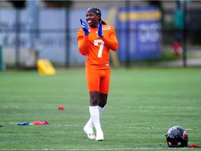 Star B.C. Lions receiver Lucky Whitehead is happy to be close 100 per cent healthy again after being hampered by an ankle injury this season.