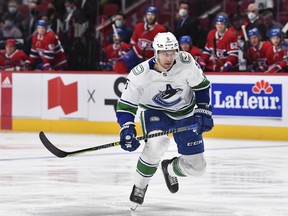 Canucks’ migraine-minded Tucker Poolman ready to dive into game action