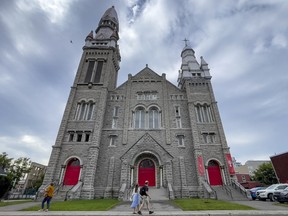 The United People of Canada (TUPOC) have occupied the former Saint Brigid's Centre for the Arts on Thursday, Aug. 18, 2022 -- . ERROL MCGIHON, Postmedia