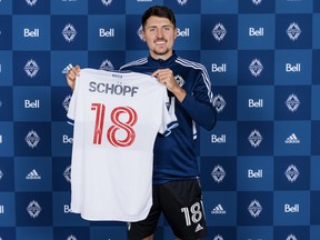 Alessandro Schöpf was officially unveiled by the Vancouver Whitecaps as their latest signing on Wednesday, a day before the MLS secondary transfer window closes.