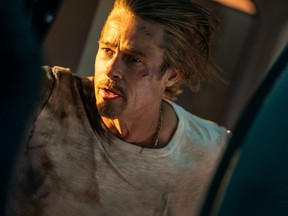 Brad Pitt stars in Bullet Train.