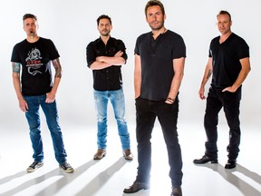 Nickelback will be performing at the Gatineau Hot Air Balloon festival on Friday.    Source: Nickelback's publisher  For 0830 nickelback