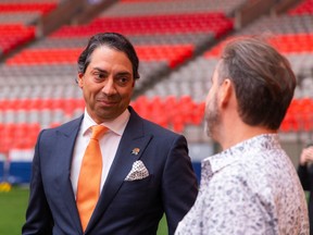 B.C. Lions owner Amar Doman is willing to step up financially to help out the SFU Red Leafs football program.