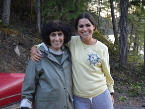 Sarah Lutgens (left) and daughter Ruth Lutgens in the summer of 2020. Family photo.