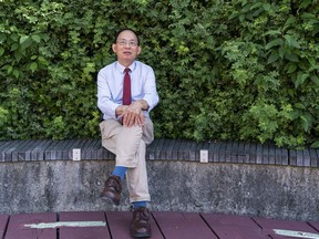 Victor Ho, the former B.C.-based editor of the Chinese-language Sing Tao Daily, photographed in Richmond this week.