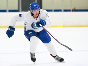 Vancouver Canucks prospect forward Chase Wouters.