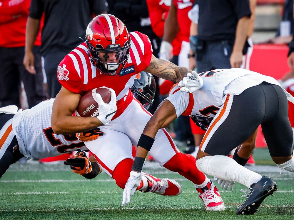 Calgary Stampeders look to get ground game going for CFL playoffs 