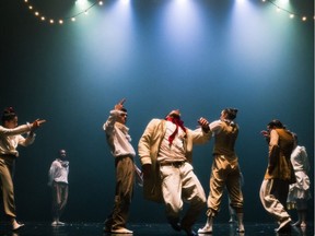 The Hofesh Schechter Company performs Clowns as part of Double Murder, a DanceHouse presentation at the Vancouver Playhouse on Oct. 21 and 22.