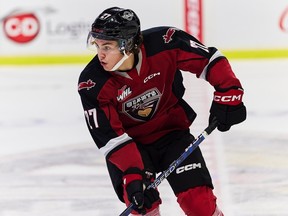 Kyren Gronick, a Vancouver Giants forward. Vancouver landed him in a trade over the summer with the Saskatoon Blades. Gronick, 18, who's from Regina, is the cousin of former NHLer Chris Kunitz.