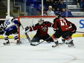 Vancouver Giants stifle Victoria Royals to grab first win of WHL season